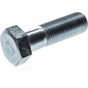 M 24X90 FZB stålsætskrue 8.8 - (10 stk.)