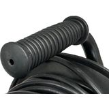 Deltac - Kabelhaspel - Zwart - PVC - 25 Meter - 4 Stopcontacten