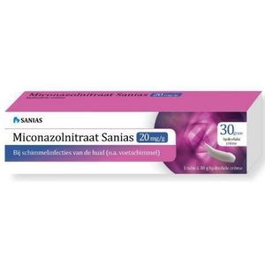 Actavis Miconazolnitraat 20 mg creme 30g