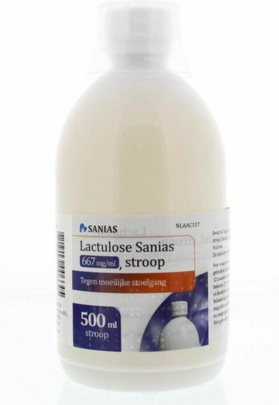 Sanias Lactulose Stroop 667mg/ml - 1 x 500 ml