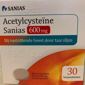 Sanias Acetylcysteine Effervescent 30 Pcs