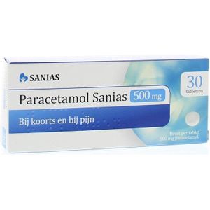 Sanias Paracetamol 500mg  30 tabletten
