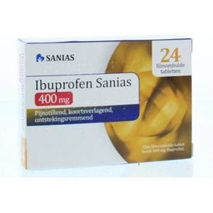 Sanias Ibuprofen 400mg 24 tabletten