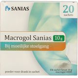 Sanias - Marcogol - Laxeermiddel - Poeder - 10g - 20 Sachets
