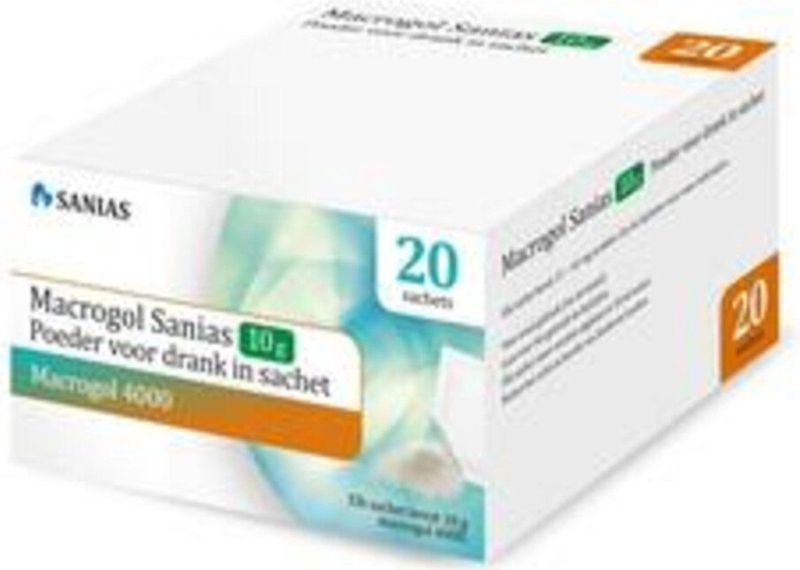 Sanias - Marcogol - Laxeermiddel - Poeder - 10g - 20 Sachets