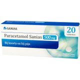 Sanias - Paracetamol Tabletten - 500mg - 20 Stuks