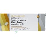 Leidapharm Ibuprofen 400 mg Liquid Caps 20 capsules