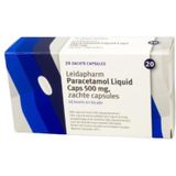 Paracetamol - Liquid Caps - 500 mg - 20 Stuks