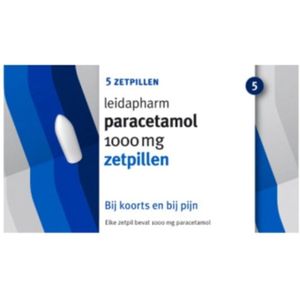 Paracetamol - 1000mg - Zetpil - Geneesmiddel
