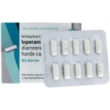 Leidapharm Loperamide hcl diarreeremmer 2 mg 10 capsules