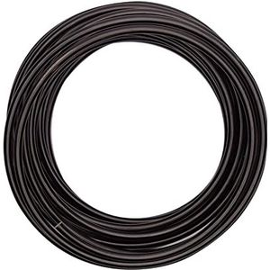 Vaessen Creative 24231-005 aluminiumdraad, zwart, 10 m, sierdraad, bloemendraad, aluminiumdraad, voor sieraden, 5 mm, flexibel, 1000 x 0,5 x 0,5 cm