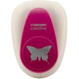 Vaessen Creative Motivpons Super Jumbo vlinder 3 Ø7,5cm, XXXL, lila