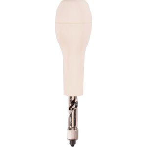 Vaessen Creative Perforator voor leer, diameter 2, 3, 4 mm, voor het maken van kaarten, riemen, horlogebandjes, cadeaulabels, bindingen en ander knutselwerk, wit