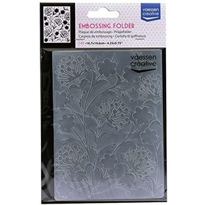 Vaessen Creative - 100605-017 Embossing Folder - Paardenbloem - Kunststof - 10,7x14,6cm - A6