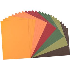 Vaessen Creative - Florence - Zelfklevende Kaarten - Kleurenmix - A4 - 24 Stuks