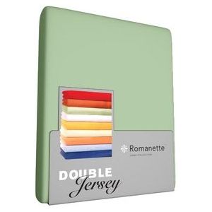 Romanette - Hoeslaken - Lichtgroen - Jersey Stretch - 180x200 cm