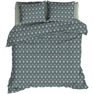 Romanette - Dekbedovertrek - Honky Tonk - Mineral - 100% Katoen - 2-Persoons