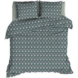 Dekbedovertrek - Grijs - Katoen - 240x220 cm