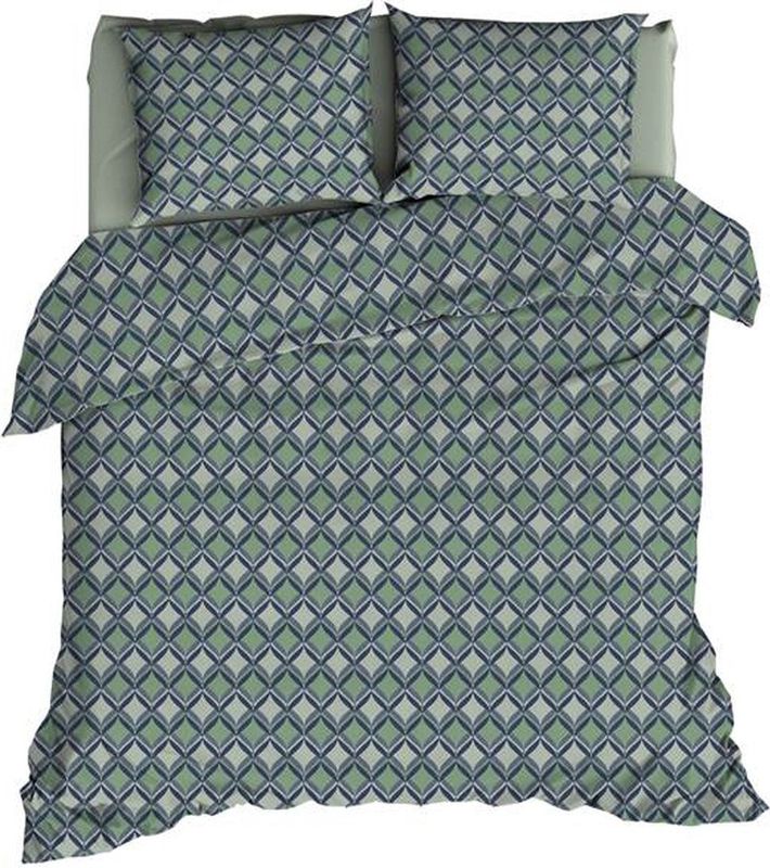 Dekbedovertrek - Grijs - Katoen - 240x220 cm