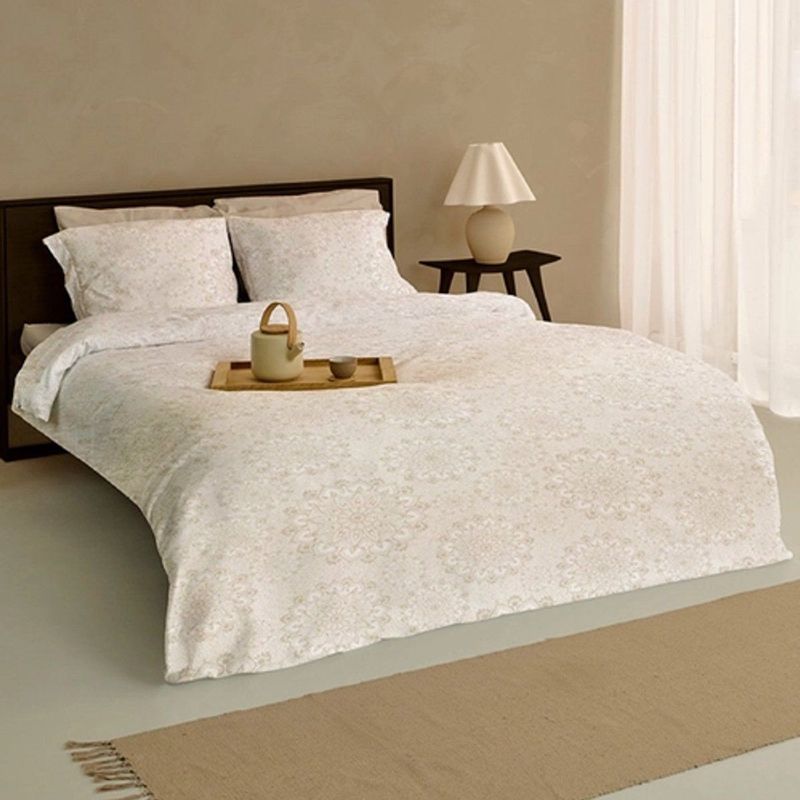 Dekbedovertrek - Wit - Katoen - 2 Persoons