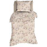 Satin d'or - Steffi - Dekbedovertrek - Beige - 100% Katoen-Satijn - 2-Persoons