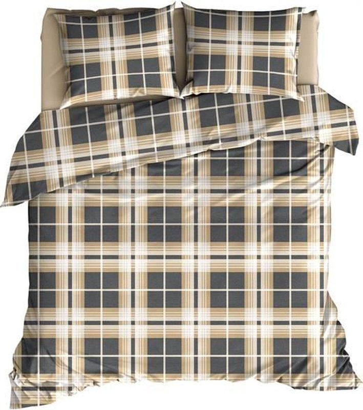 Satin d'Or - Banff - Dekbedovertrek - Caramel - 100% Katoen Satijn