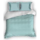 Dekbedovertrek - Katoen - Grijs - 140x200 cm