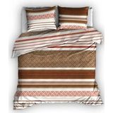 Satin d'Or dekbedovertrek Westfield Koper Bruin-240x200/220