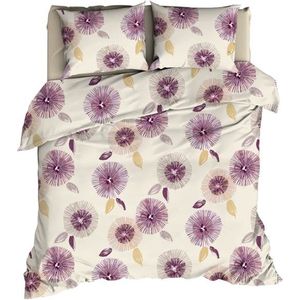 Romanette Boretti Dekbedovertrek - Tweepersoons - 200x200/220 cm - Lila