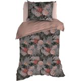 Satin d'Or - Celia - Dekbedovertrek - Roze - 100% Katoen-Satijn - 1-Persoons