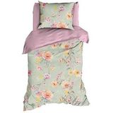 Dekbedovertrek - Grijs - Katoen - 240x220 cm