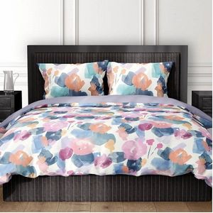 Dekbedovertrek Satin d'or Murillo Lilac Satijn-140 x 200 / 220 cm | 1-Persoons