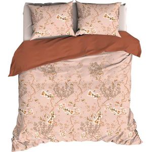 Satin d'Or Naoki Dekbedovertrek - Tweepersoons - 200x200/220 cm - Copper