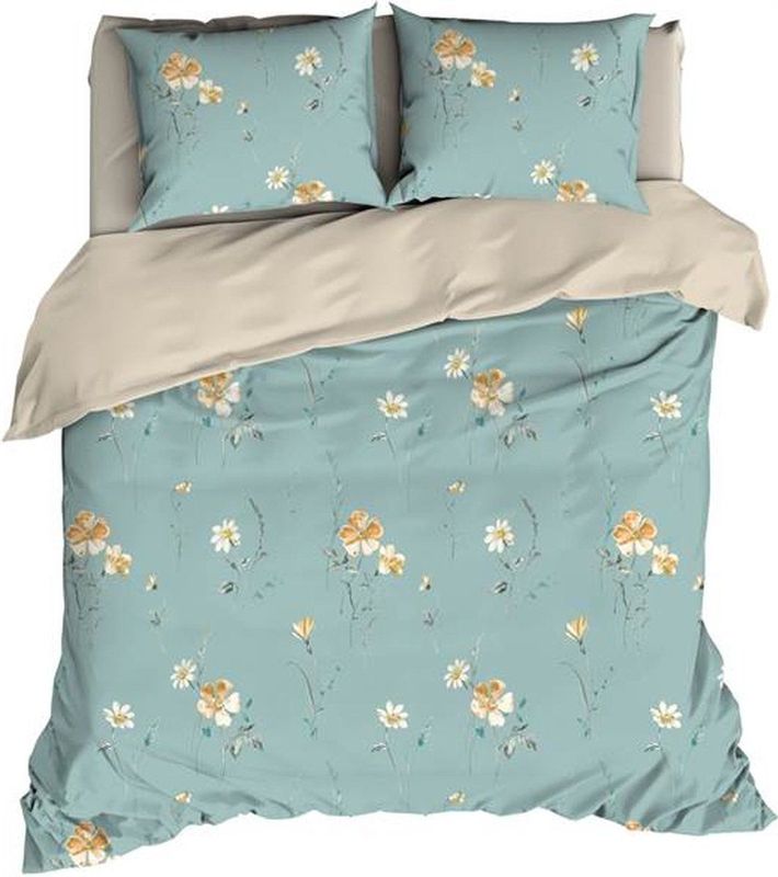 Dekbedovertrek - Grijs - Katoen - Voor Eenpersoonsbed