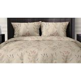 Dekbedovertrek - Grijs - Katoen - 240x220 cm