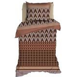 Dekbedovertrek - Wit - Katoen - Eenpersoons