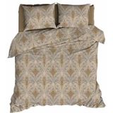 Satin d'Or - Belgravia - Dekbedovertrek - Beige Grijs - Satijn - Extra Breed - 260 x 200 / 220 cm