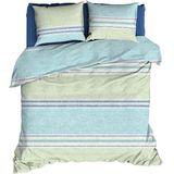 Dekbedovertrek - Grijs - Katoen - 240x220 cm