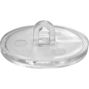 Zelfklevende ophanghaakjes / plafondhaak doorsnede 20mm transparant per 25 stuks