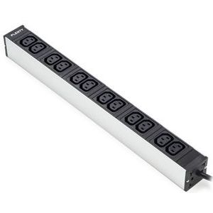 Stekkerdoos - 12-voudig - C13 - Schuko - 19 inch