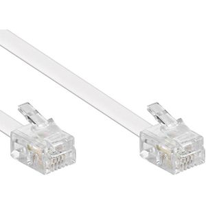 DSL kabel RJ11 - 1 meter - Wit - ACT
