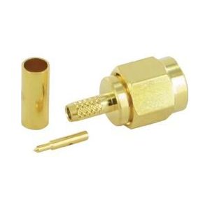 Intronics WK 1010 SMA M Gold kabelverbinder - kabelconnector (SMA M, Gold)