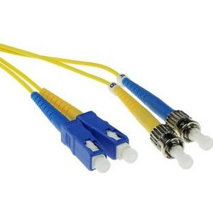 Advanced Technology Cable OS1 SC-Duplex ST 15 m/9 125um (RL2915) 15m glasvezelkabel geel