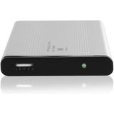 Eminent - EW7041 - Opslagbehuizing - Zwart - Aluminium - USB 2.0