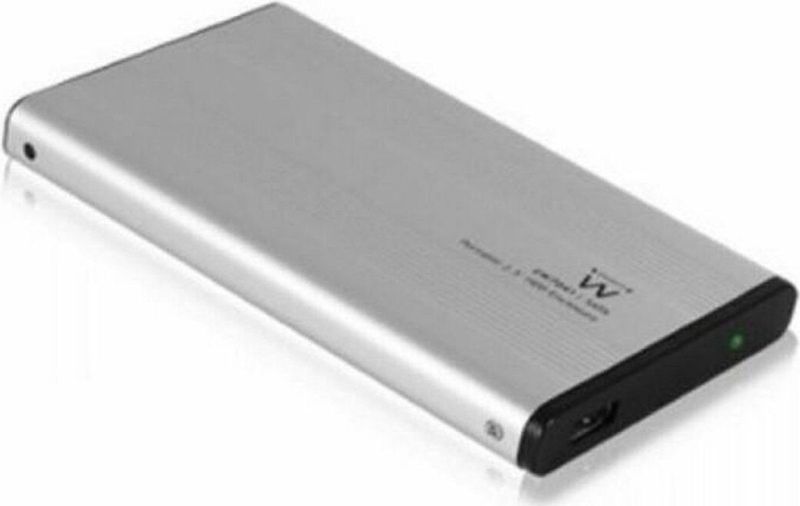 Eminent - EW7041 - Opslagbehuizing - Zwart - Aluminium - USB 2.0
