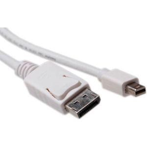 ACT 1 meter Verloopkabel Mini DisplayPort male naar DisplayPort male