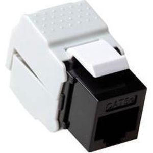 ACT Keystone Jack CAT6 unshielded toolless zwart