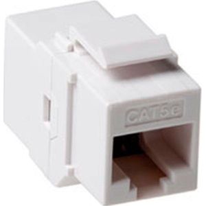 ACT - Keystone Koppeling - RJ-45 - Onafgeschermd - CAT5E - Wit