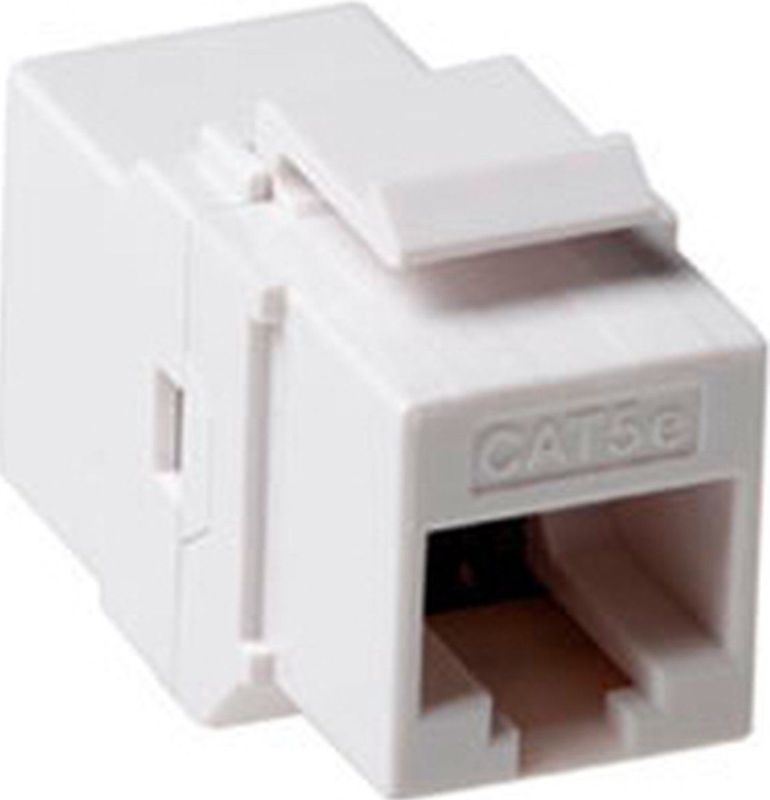 ACT - Keystone Koppeling - RJ-45 - Onafgeschermd - CAT5E - Wit