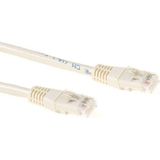 ACT Ivoor 15 meter U/UTP CAT6A patchkabels met RJ45 connectoren
